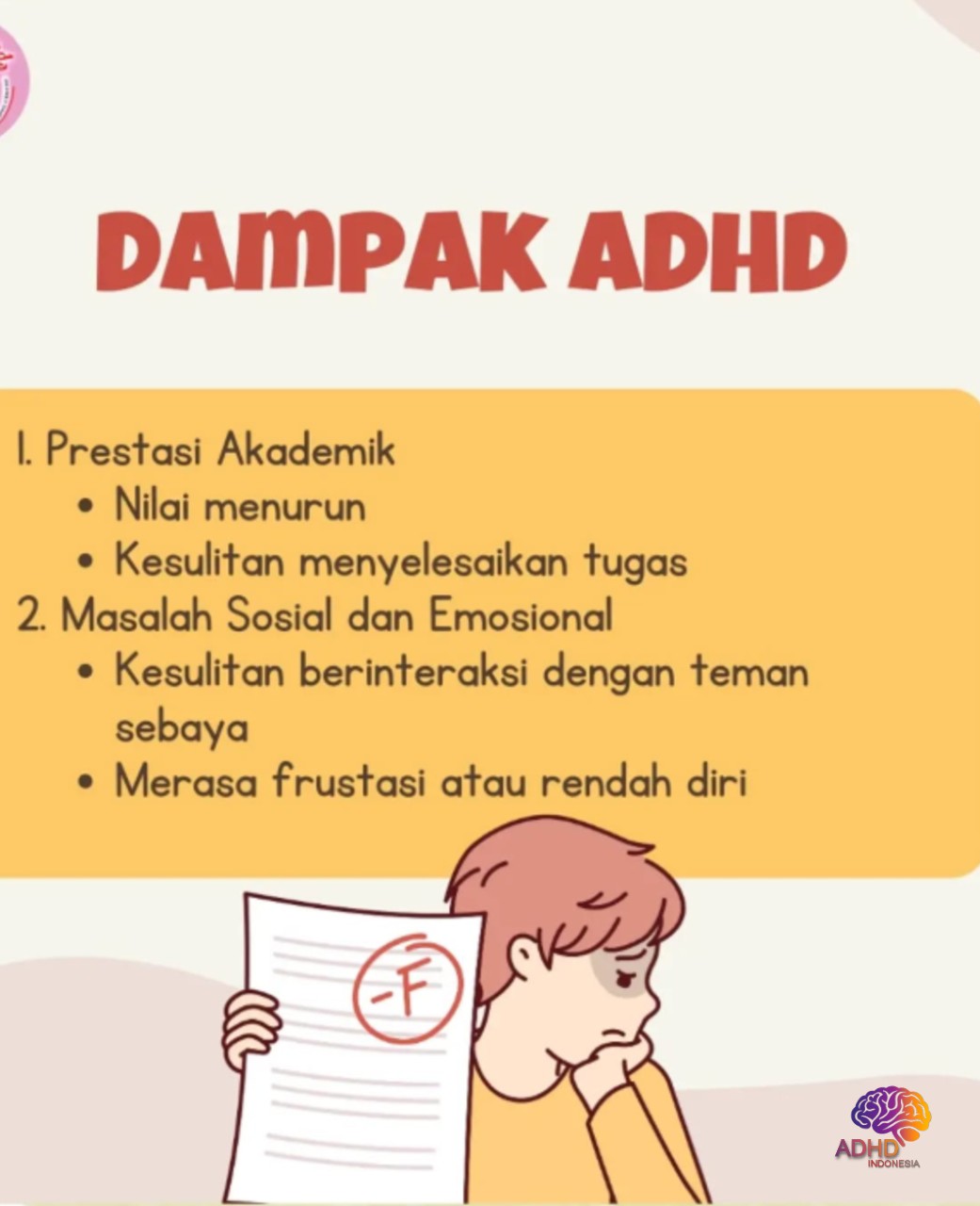 Dampak ADHD terhadap Proses Belajar Anak di Kabupaten Brebes